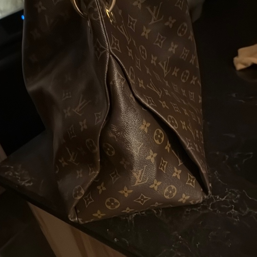 Louis Vuitton Brown Monogram Hobo Bag - Picture 3 of 16